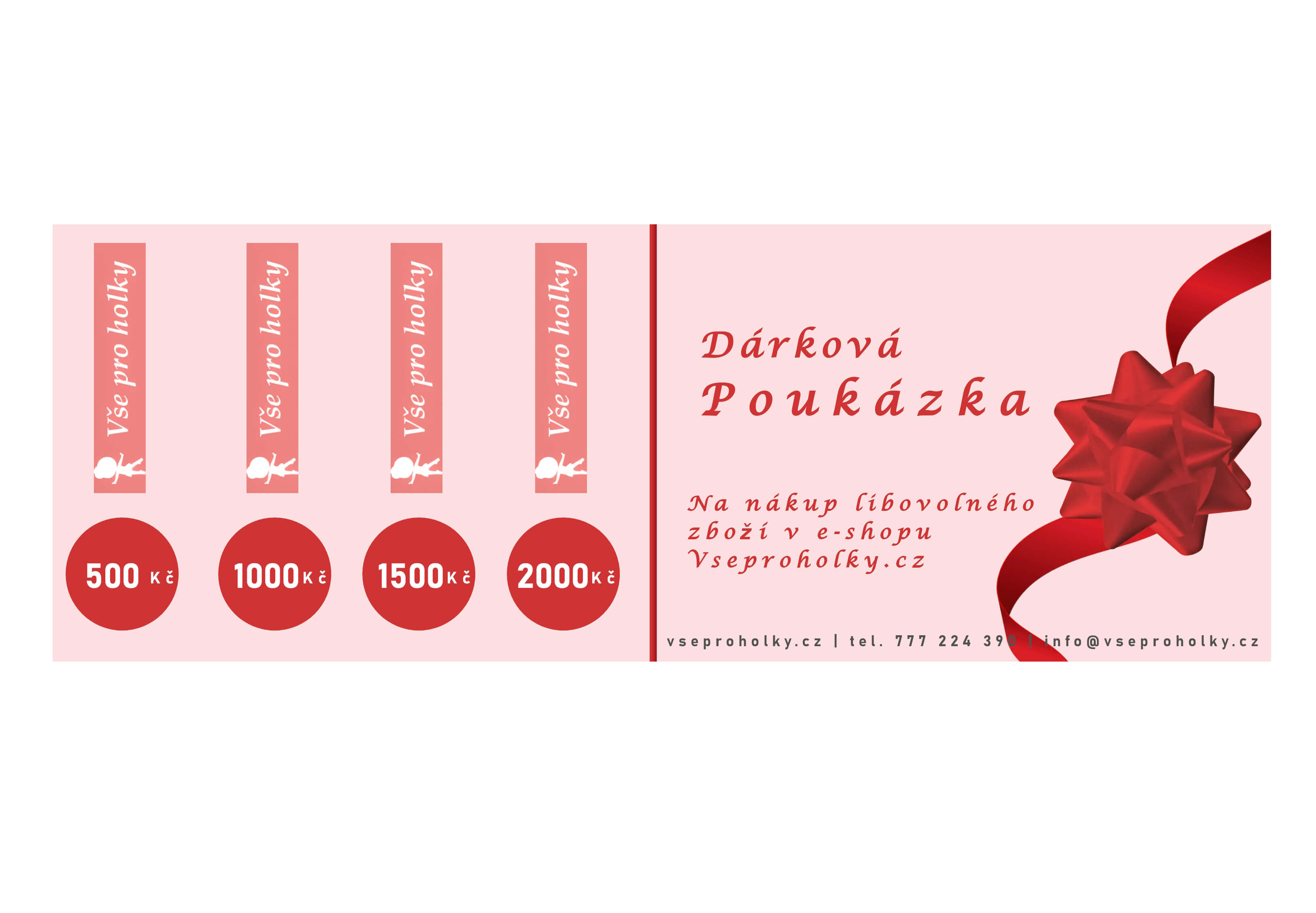 🎉 Novinka! Dárkové poukazy ! 🎁