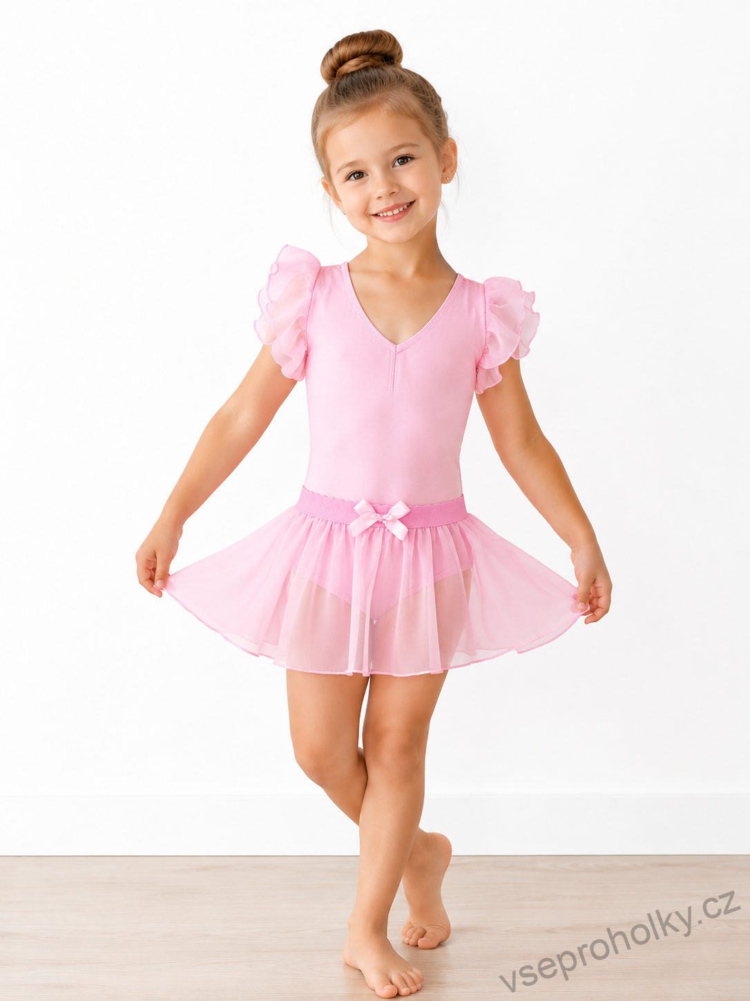 Dívčí taneční trikot, tutu sukně