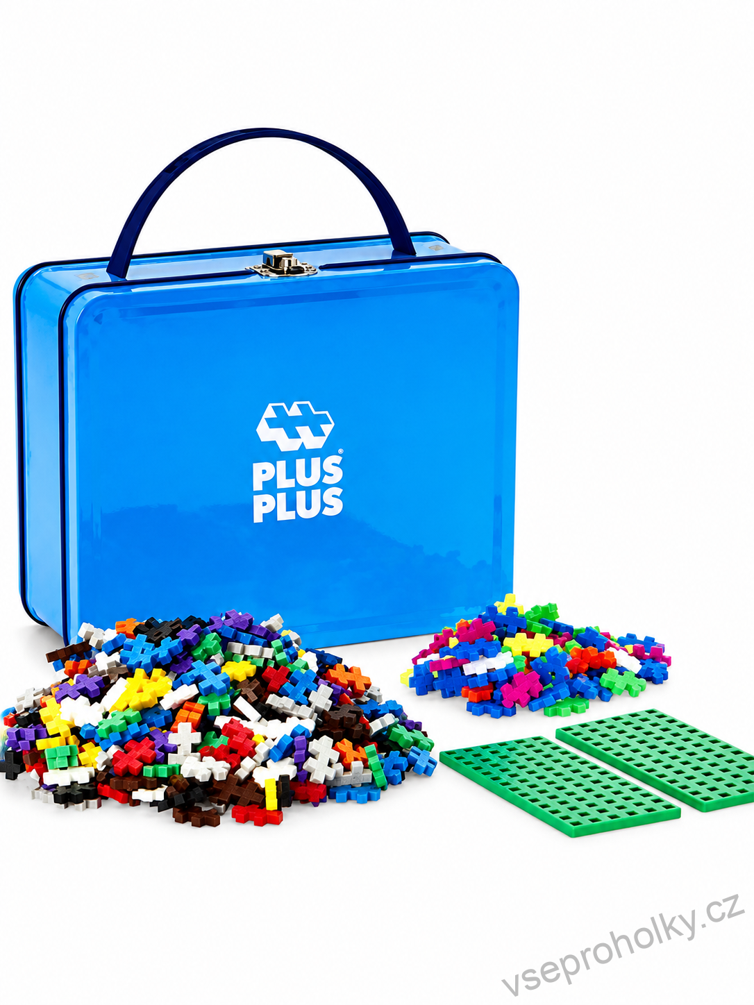 Plus-Plus stavebnice 600ks Kufřík kovový Basic