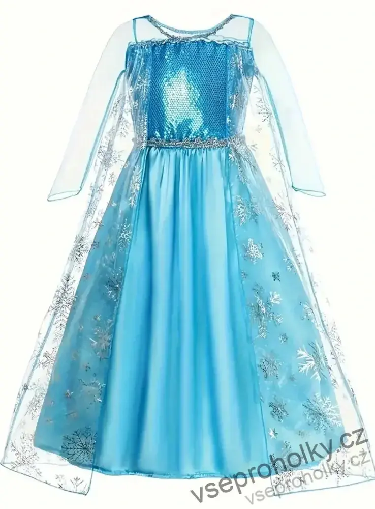 Princeznovské šaty Elza Frozen