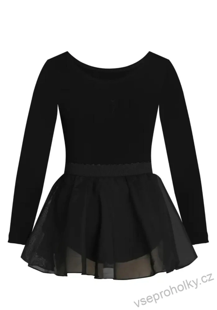 Dívčí taneční set – bavlněný dres a šifonová sukně