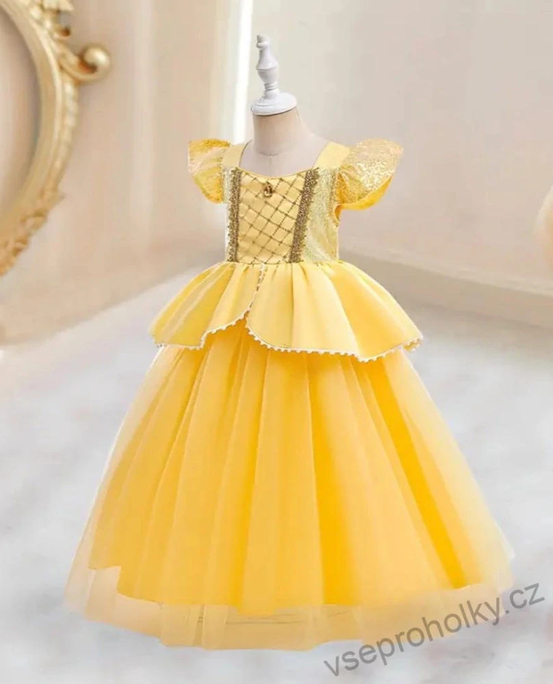 Princeznovské šaty Bella – Kráska