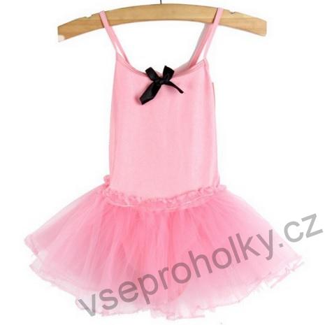Trikot se sukýnkou růžová 