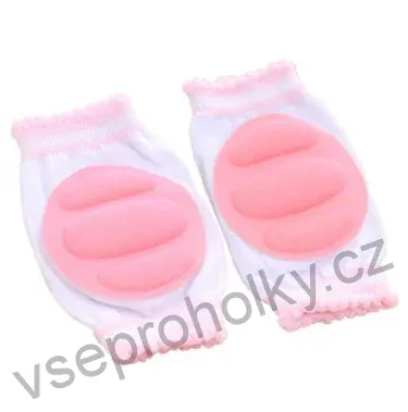 Chrániče kolen pro miminka - růžová