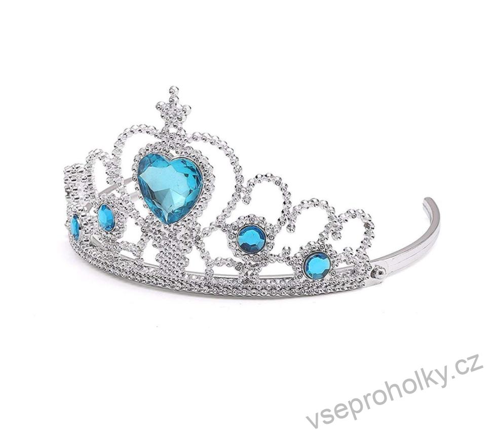 Doplňky Elza, set 3 kusů (Frozen) ČELENKA, HŮLKA, RUKAVICE