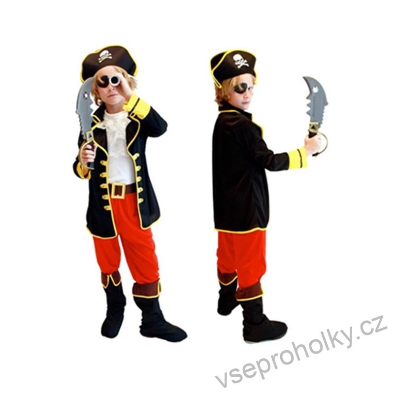 Dětský kostým pirát s kloboukem