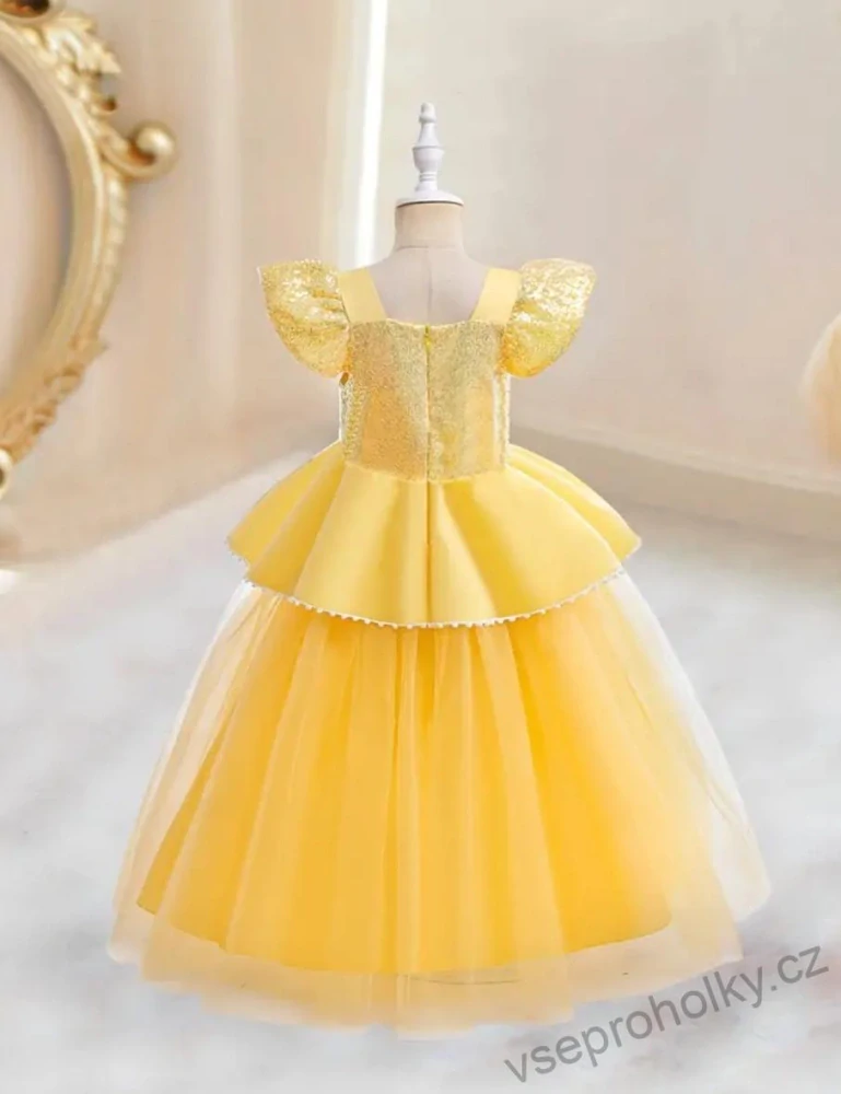 Princeznovské šaty Bella – Kráska