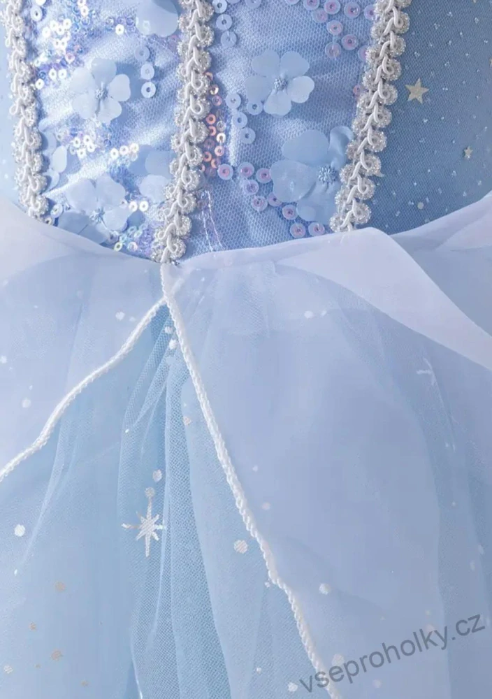 Princeznovské šaty kostým Popelka  