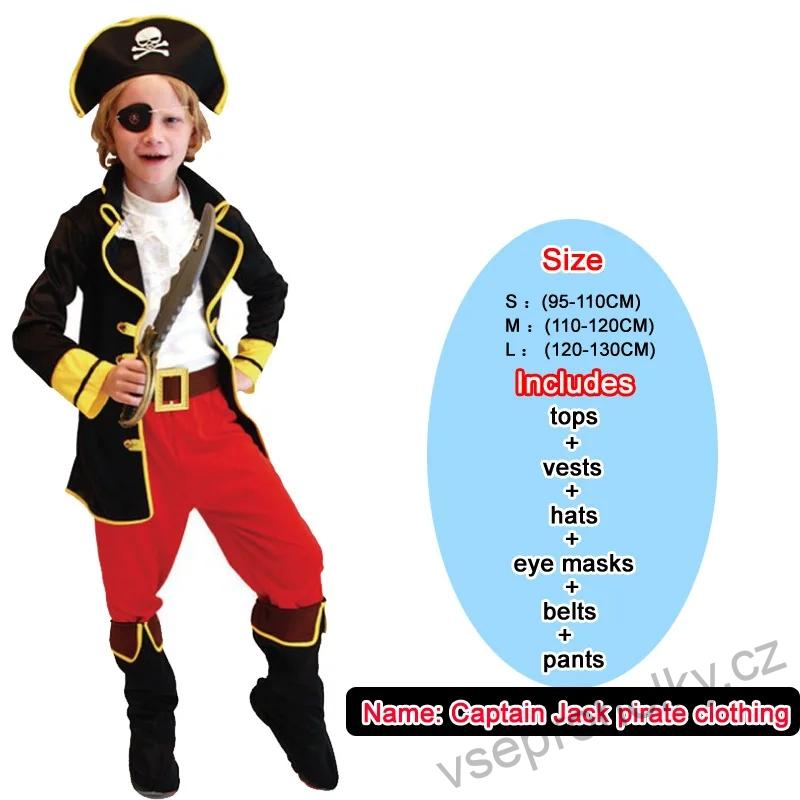 Dětský kostým pirát s kloboukem