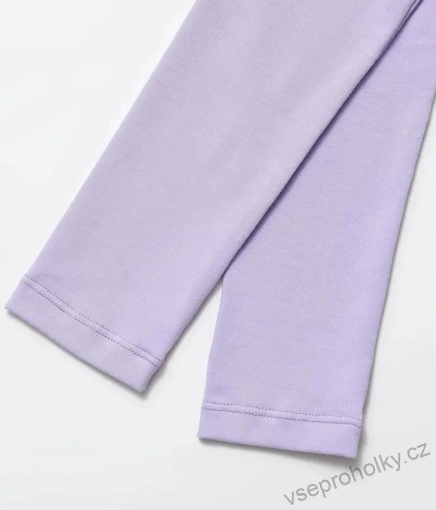 Fialový bavlněný gymnastický taneční dres 