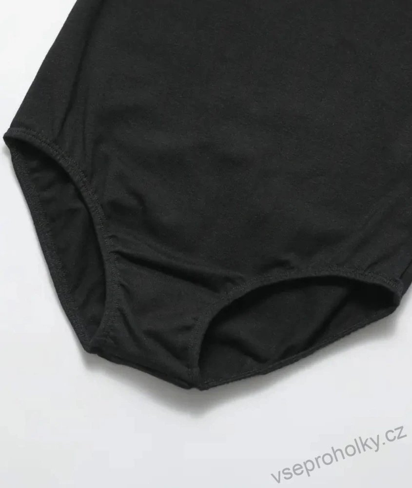 Dívčí baletní set trikot a sukně - černý