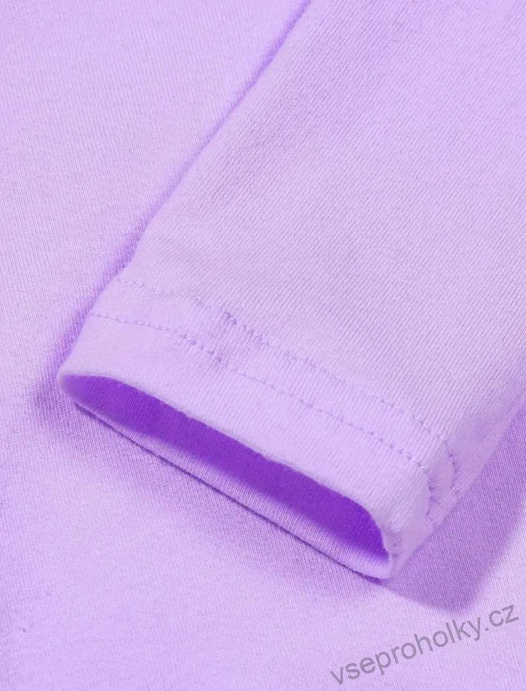 Dívčí baletní trikot ze sukní fialový