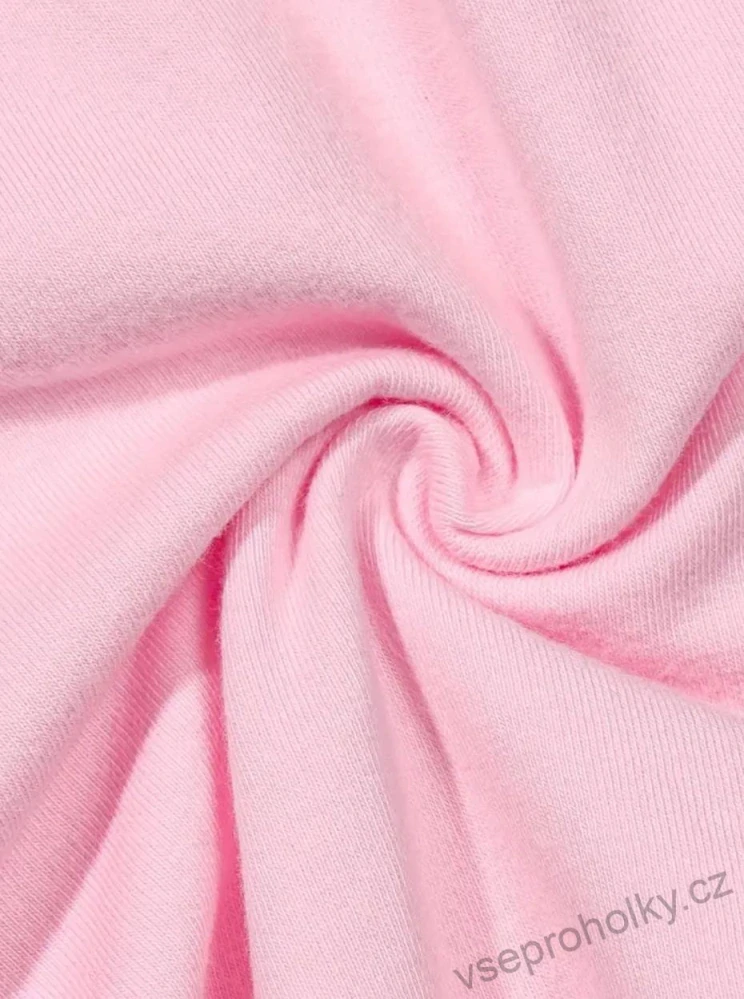 Dívčí baletní trikot se sukní růžový