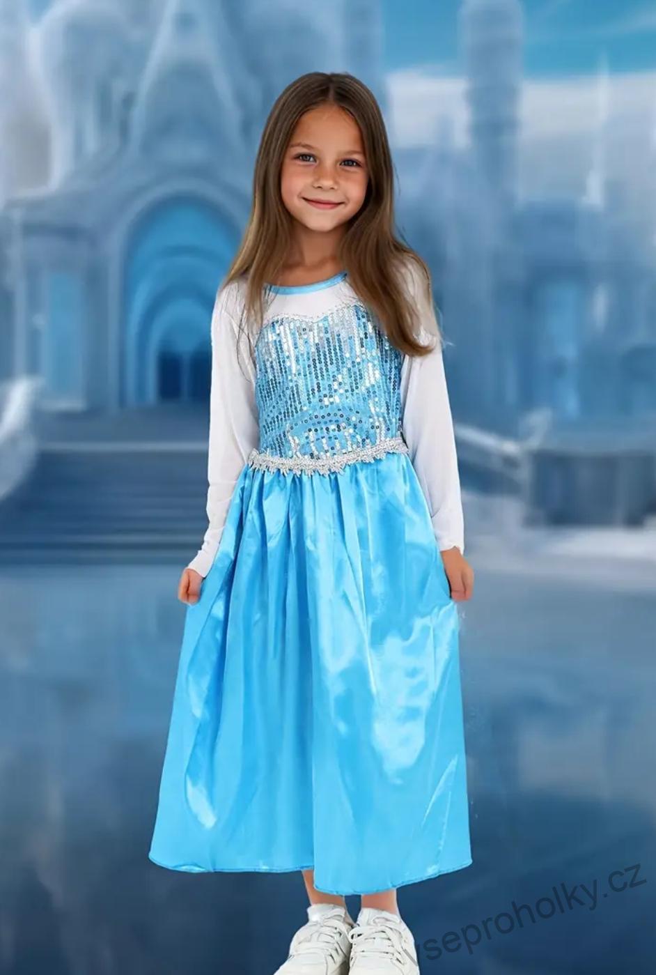 Princeznovské šaty Elza Frozen