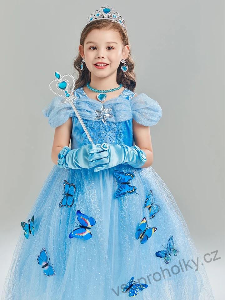 Šaty/kostým Popelka Elka Cinderella 