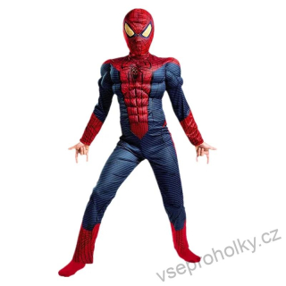 Dětský kostým Svalnatý Spiderman s pavoukem na hrudi