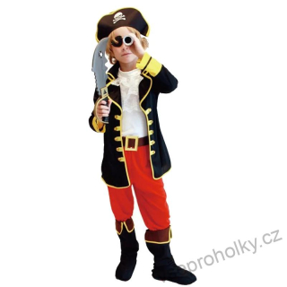Dětský kostým pirát s kloboukem