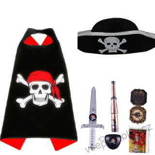 Dětský kostým Pirát s kloboukem